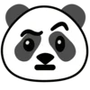 Telegram emojisi «Panda» 🤨