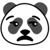 Panda emoji 😒