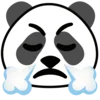 Panda emoji 😤