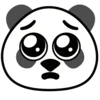 Panda emoji 🥺