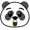 Panda emoji 😲