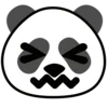 Panda emoji 😖