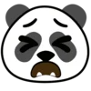 Telegram emojisi «Panda» 😩
