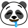 Panda emoji 🤤