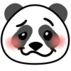 Емодзі Telegram «Panda» 🥴
