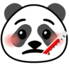 Panda emoji 🤒