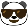 Panda emoji 😎