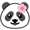 Емодзі Panda 🌸