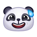 Эмодзи Panda Emoji 😅