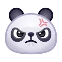 Эмодзи Panda Emoji 😠
