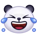 Стикер Panda Emoji 😂