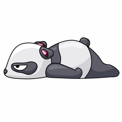 Telegram Sticker «Little Panda» 😖