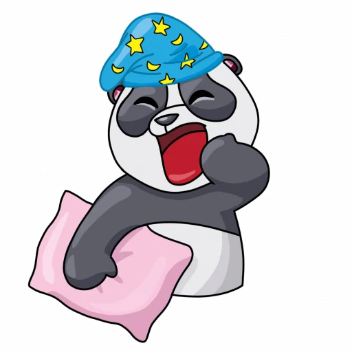 Эмодзи Little Panda 🥱