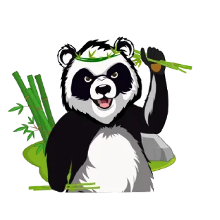 Panda Swap Sol sticker 🎍
