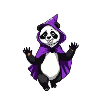 Panda Swap Sol stiker 🧿