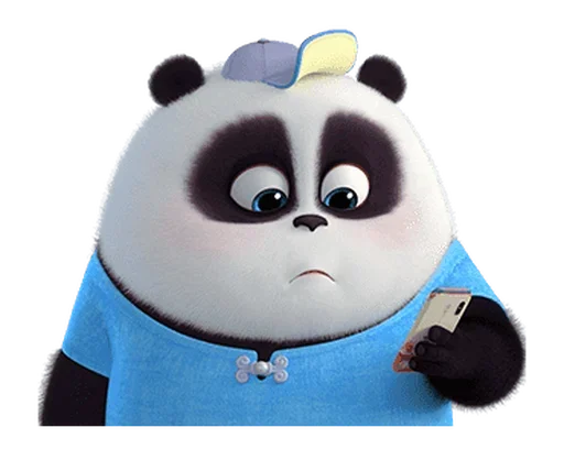 Naughty Panda Pange  sticker 🥺