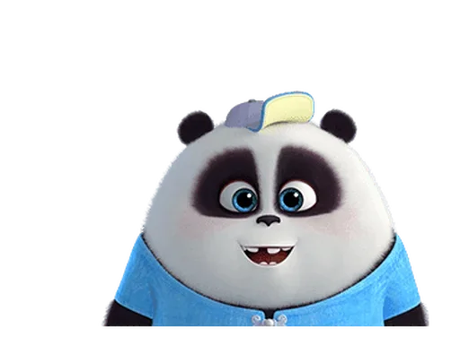 Telegram stiker «Naughty Panda Pange» 😀