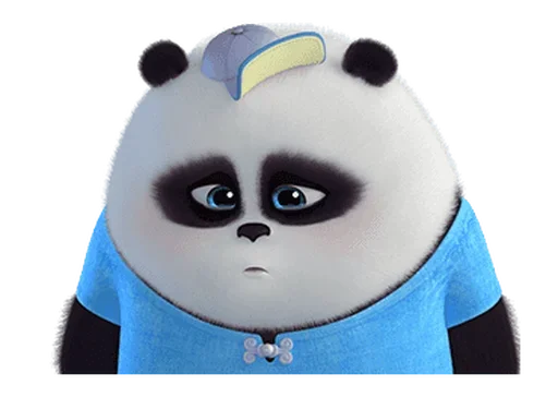 Стікер Telegram «Naughty Panda Pange» 🐼