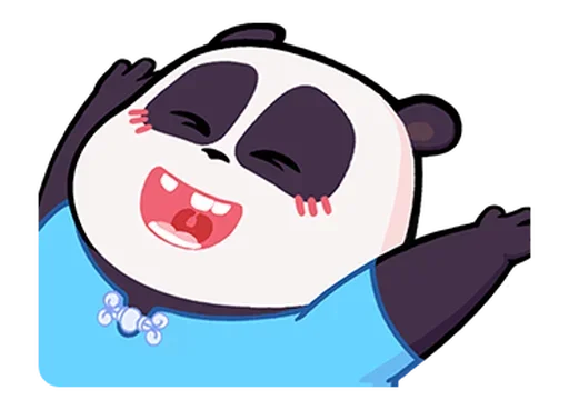 Telegram Sticker «Naughty Panda Pange » 🐼