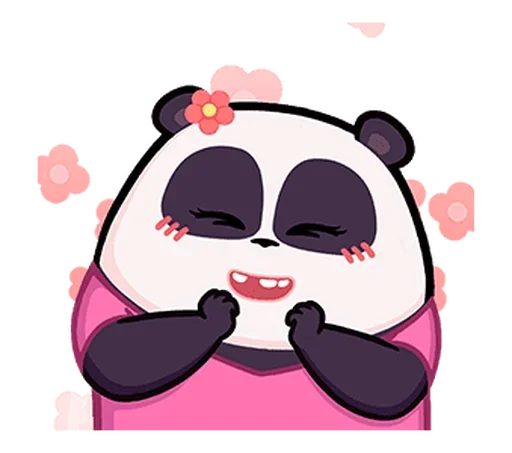 Naughty Panda Pange emoji ☺️