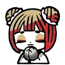 Panda Girl emoji 🙏