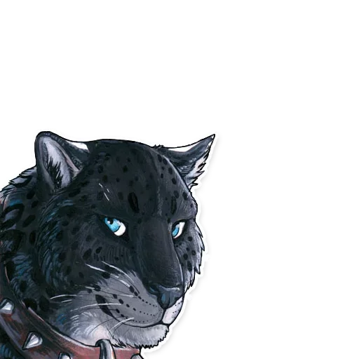 Panther sticker 😏