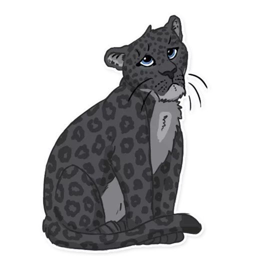Panther emoji 🥺