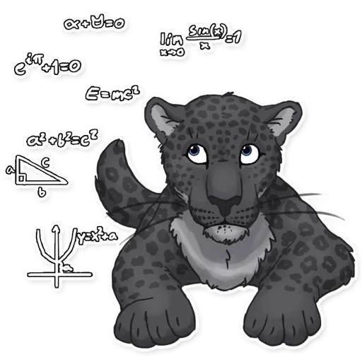 Panther sticker 😮