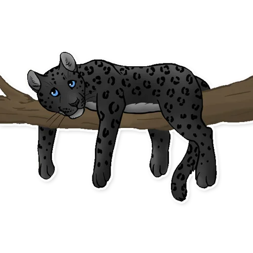 Panther sticker 🌴