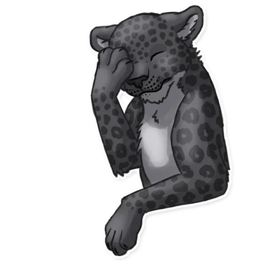 Panther sticker 🤔
