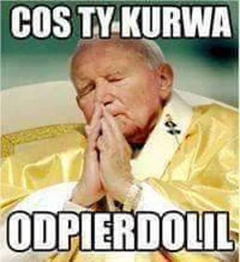 Papieże reakcyjne emoji 😳