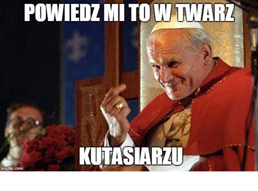 Стикер Telegram «Papieże reakcyjne» 🤙