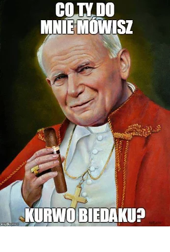 Стикер Telegram «Papieże reakcyjne» 🚬