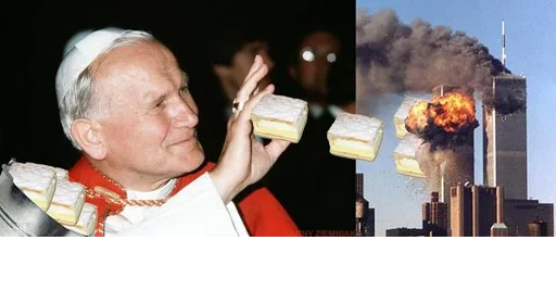 Стикер Papieże reakcyjne 💣