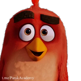 Стикер Angry Birds 👋