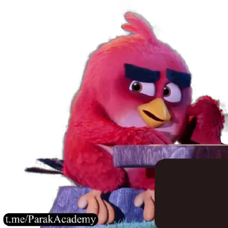 Angry Birds emoji 🙅‍♂️