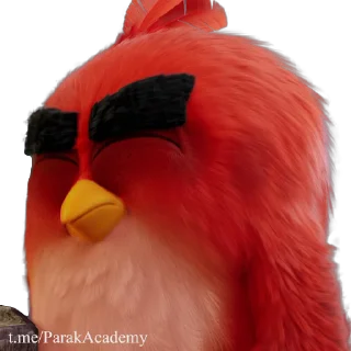 Стикер Angry Birds 😢
