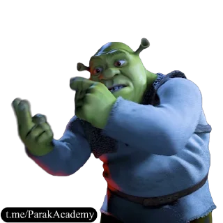 Стікер Parak Shrek 🤫