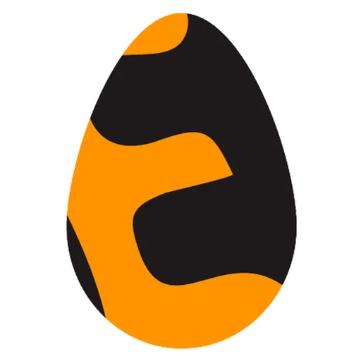 Стикер Telegram «Пасхальные яйца» 😒