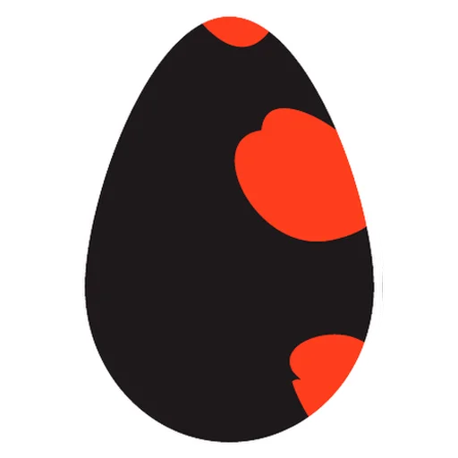 Стикер Telegram «Пасхальные яйца» 😐
