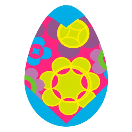 Telegram stiker «Пасхальные яйца» 💩