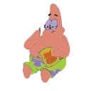 Patrick | Sponge bob Square pants sticker 😒