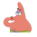 Patrick | Sponge bob Square pants sticker 😒