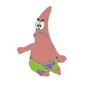 Patrick | Sponge bob Square pants stiker 😡