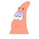 Patrick | Sponge bob Square pants emoji 😕