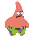 Patrick | Sponge bob Square pants emoji 😡