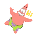 Patrick | Sponge bob Square pants stiker 👋