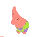 Patrick | Sponge bob Square pants sticker 😑