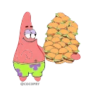 Стікер Patrick | Sponge bob Square pants 😋