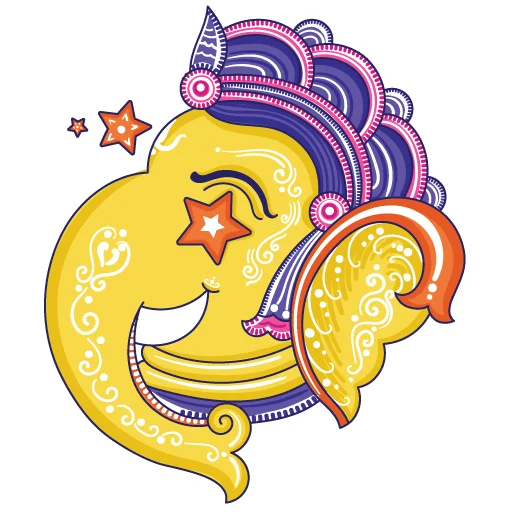 Funky Pattachitra Ganesha emoji 🤩